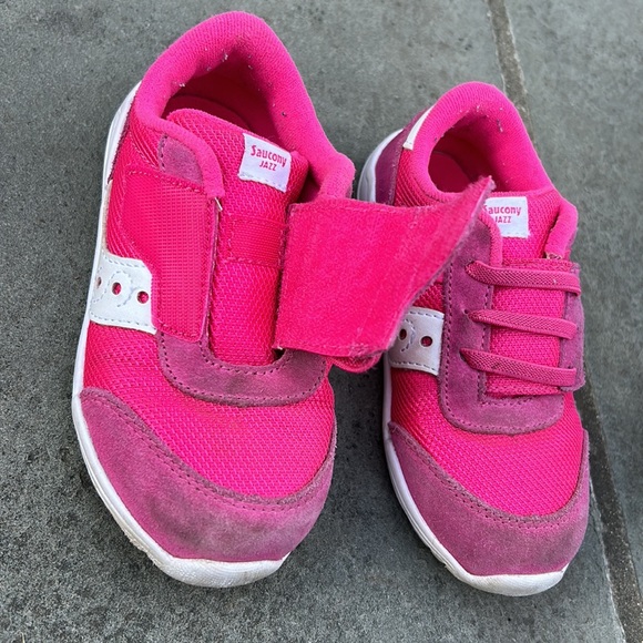 Saucony Jazz Riff Toddler Girls Size 10.5XW - Good Condition - Picture 4 of 8
